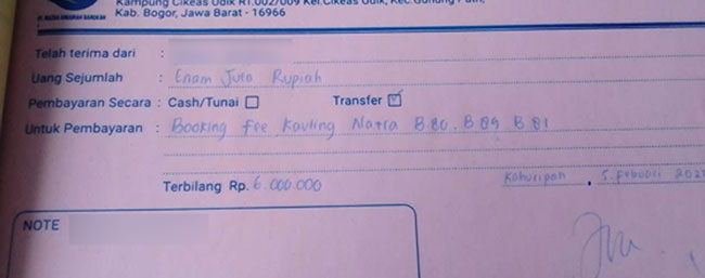 Kavling Nazra Cikahuripan