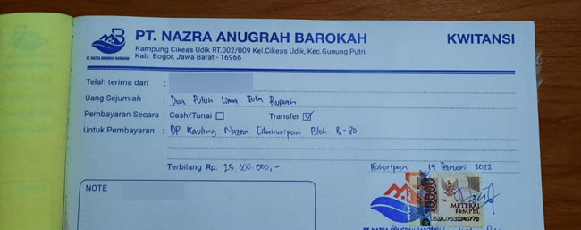 Kavling Nazra Cikahuripan